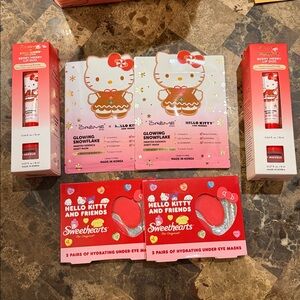 The Crème Shop Lot of Hello Kitty Beauty retails $46
